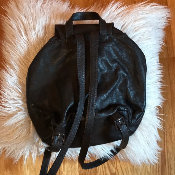 Quality Leather Backpack (Brown) - Picture 3 of 7